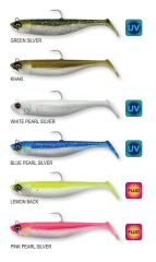 Savage Gear Savage Minnow 12.5 cm 35 gr 2+1 Blue Pearl Silver