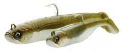 Savage Gear Savage Minnow 12.5 cm 35 gr 2+1 White Pearl Silver