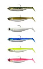 Savage Gear Savage Minnow 10 cm 20 gr 2+1 White Pearl Silver