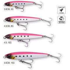 Savage Gear Jig Pencil Micro Z 5.6 cm 15G S Holo White Glow