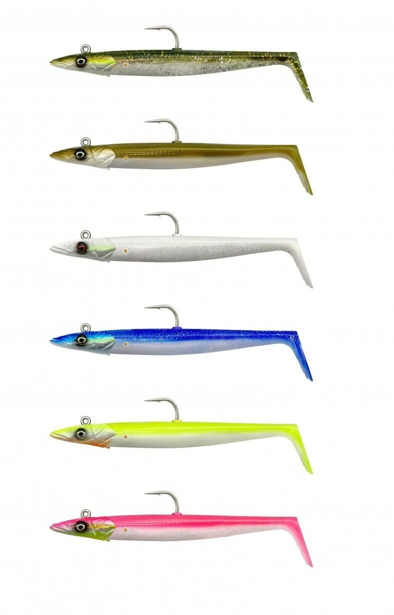 Savage Gear Sandeel V2 18 cm 86 gr 2+1 Green Silver