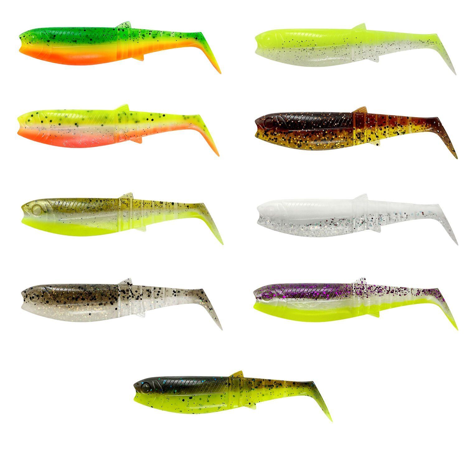 Savage Gear Cannibal Shad 12.5cm 20gr Lemon Cracker