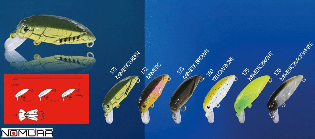 Nomura Norı 3.7cm 2.0gr Sınkıng Suni Yem 172