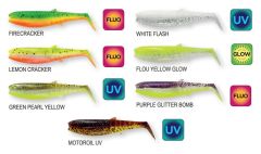 Savage Gear Cannibal Shad 8cm 5gr Purple Glitter Bomb