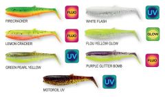 Savage Gear Cannibal Shad 8cm 5gr White Flash