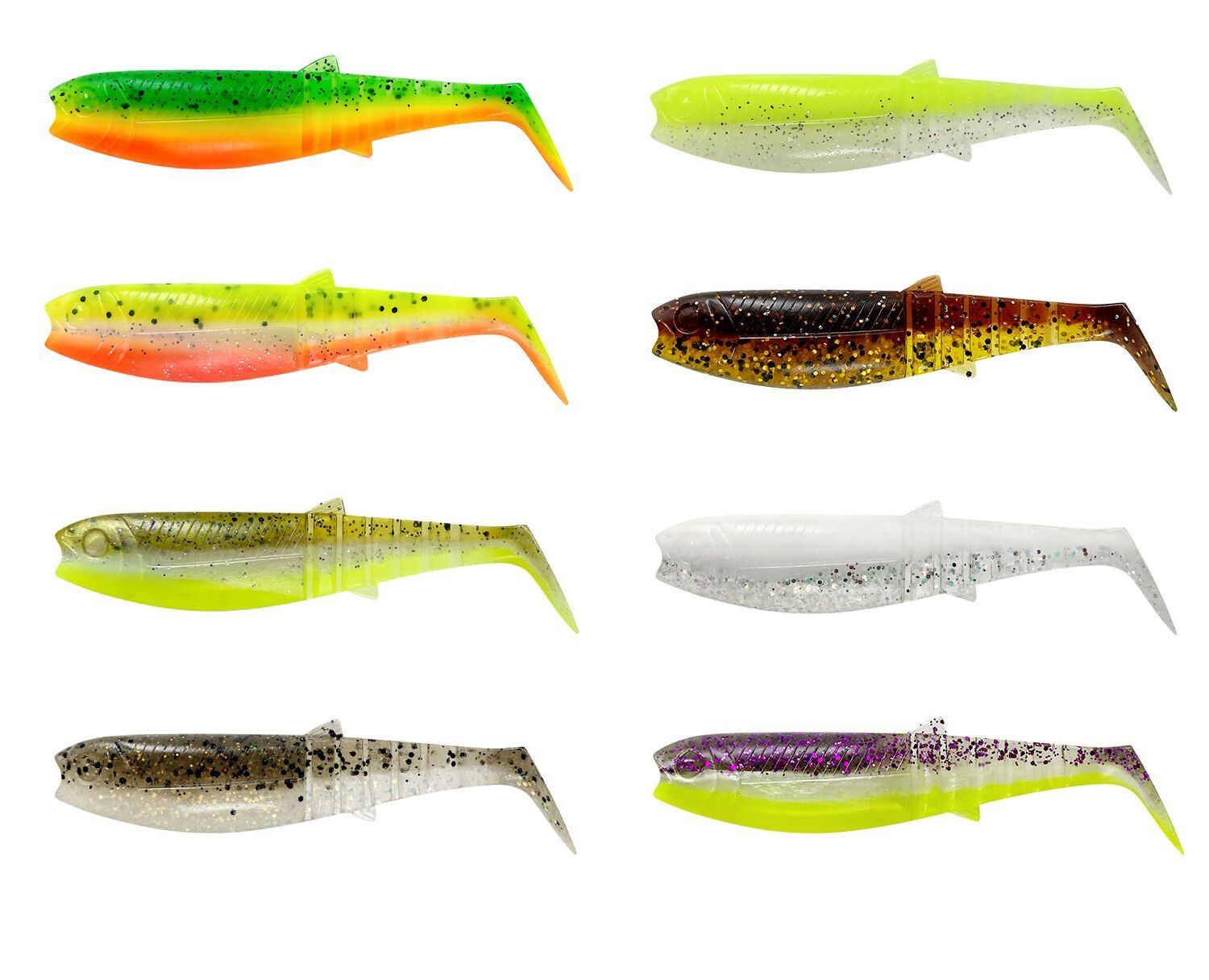 Savage Gear Cannibal Shad 6.8cm 3gr Purple Glitter Bomb