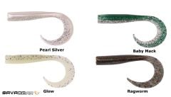 Savage gear LB Sandeel Curltail 10 cm 5 Adet Suni Yem Ragworm
