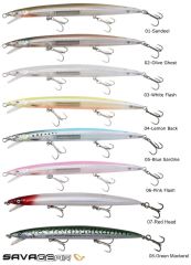Savage gear Sandeel Jerk Minnow 175 25g Suni Yem 07-Red Head