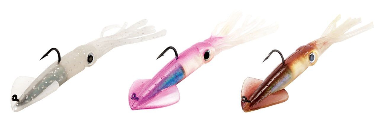 Lineaeffe FF Alive Squid 10.2 cm 13 gr İğne No:1/0 6 Adet Suni Yem 42-Natural Squid