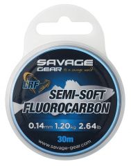 Savage Gear Semi-Soft Fluorocarbon Lrf 30 M Clear 0.14 MM 1.2 KG 2.64 LB