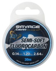 Savage Gear Semi-Soft Fluorocarbon Lrf 30 M Clear 0.14 MM 1.2 KG 2.64 LB