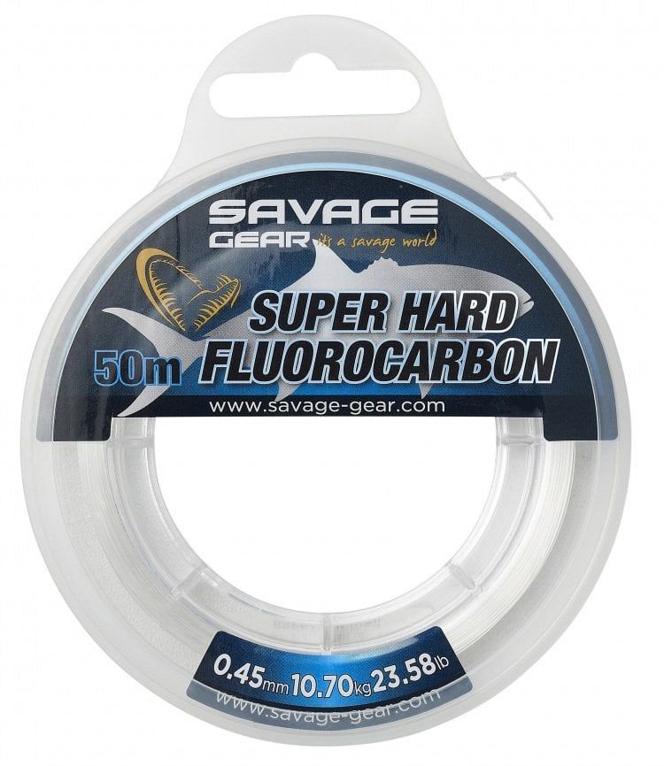 Savage Gear Super Hard Fluorocarbon 50 M Clear 0.60 MM 18.90 KG 41.66 LB