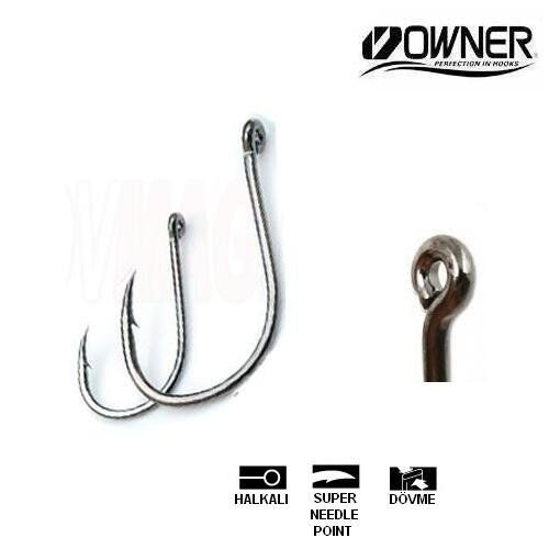 Owner 50355 Chinu W/ Eye Gun Black İğne