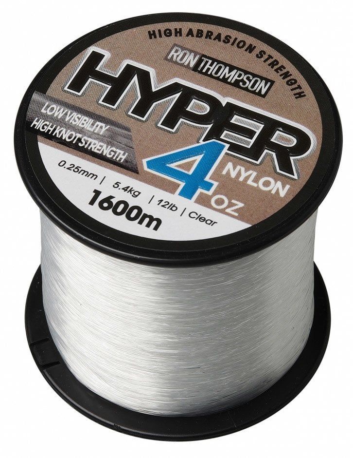 Ron Thompson Hyper 4OZ Nylon Clear Misine 860 m 0.35 mm 8.5 kg 19 lbs