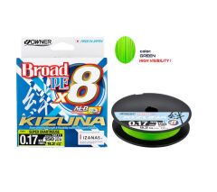Kizuna 56117 Pe 135m Alb Construction x8 Super Chartreuse İp isina
