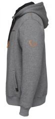 Savage Gear Classic Zip Hoodie Grey Melange S