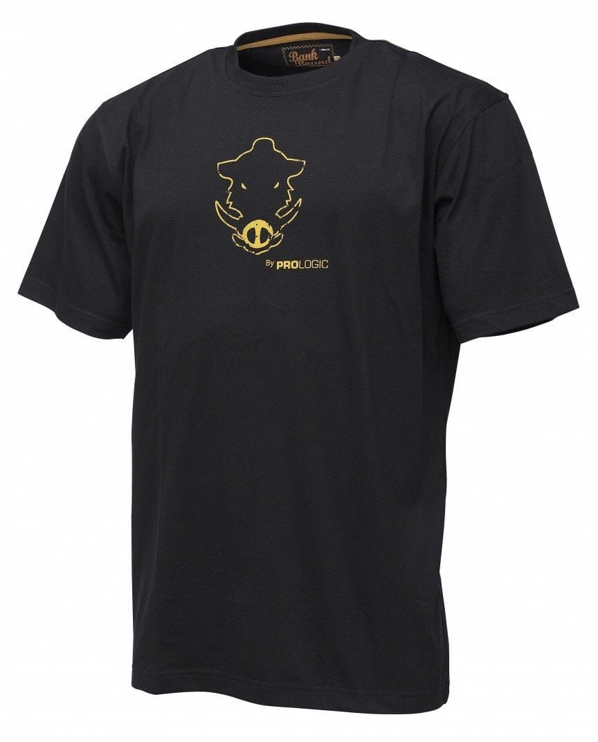 Prologic Bank Bound Wild Boar Anthracite T-Shirt L