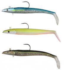 Savage gear Sandeel 20cm 150g 2+1 Adet Suni Yem Savage gear Sandeel 20 cm 150 gr 03- Blue Silver 2+1 Adet Suni Yem