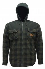 Prologic Bank Bound Shirt Jacket Green Check L