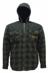 Prologic Bank Bound Shirt Jacket Green Check XL