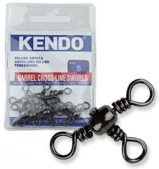 Kendo Barrel Cross-Line Swivels 10 Adet 3
