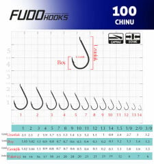 Fudo 1001 Chinu Black Nikel İğne