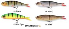 Savage gear Soft 4Play 13 cm 28 gr Swim&Jerk 2 Adet Suni Yem 13-Rudd