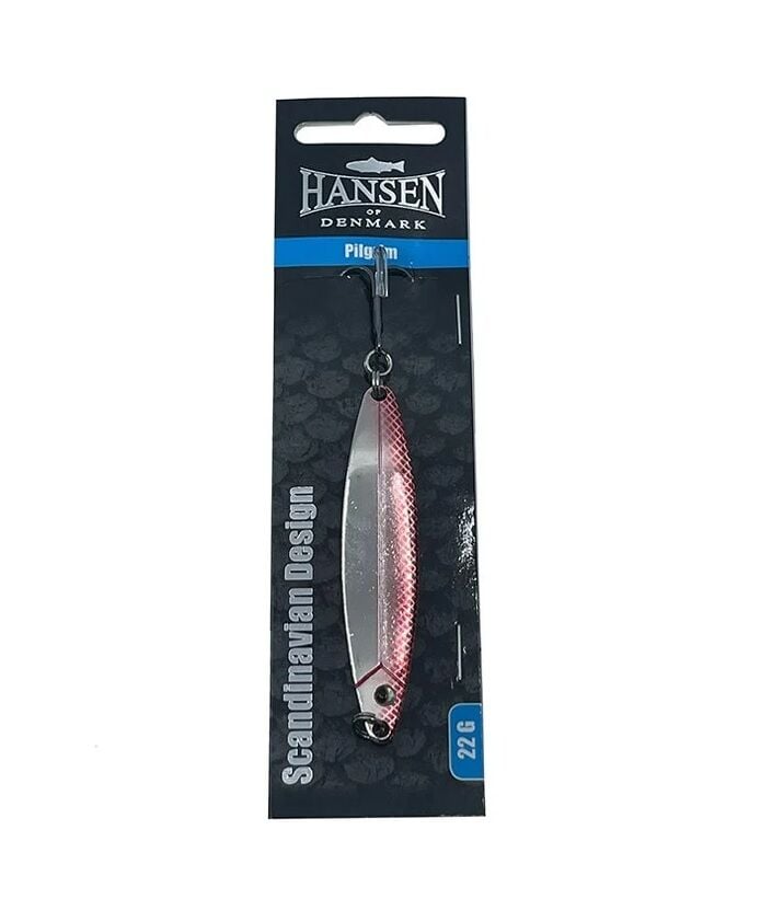 Hansen Pilgrim 7.8cm 22g Kaşık Silver Red