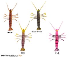 Savage gear TPE Fly Shrimp 5 cm 2.65 gr NL Suni Yem Olive Green