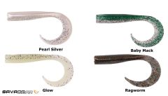 Savage gear LB Sandeel Curltail 14 cm 4 Adet Suni Yem Glow