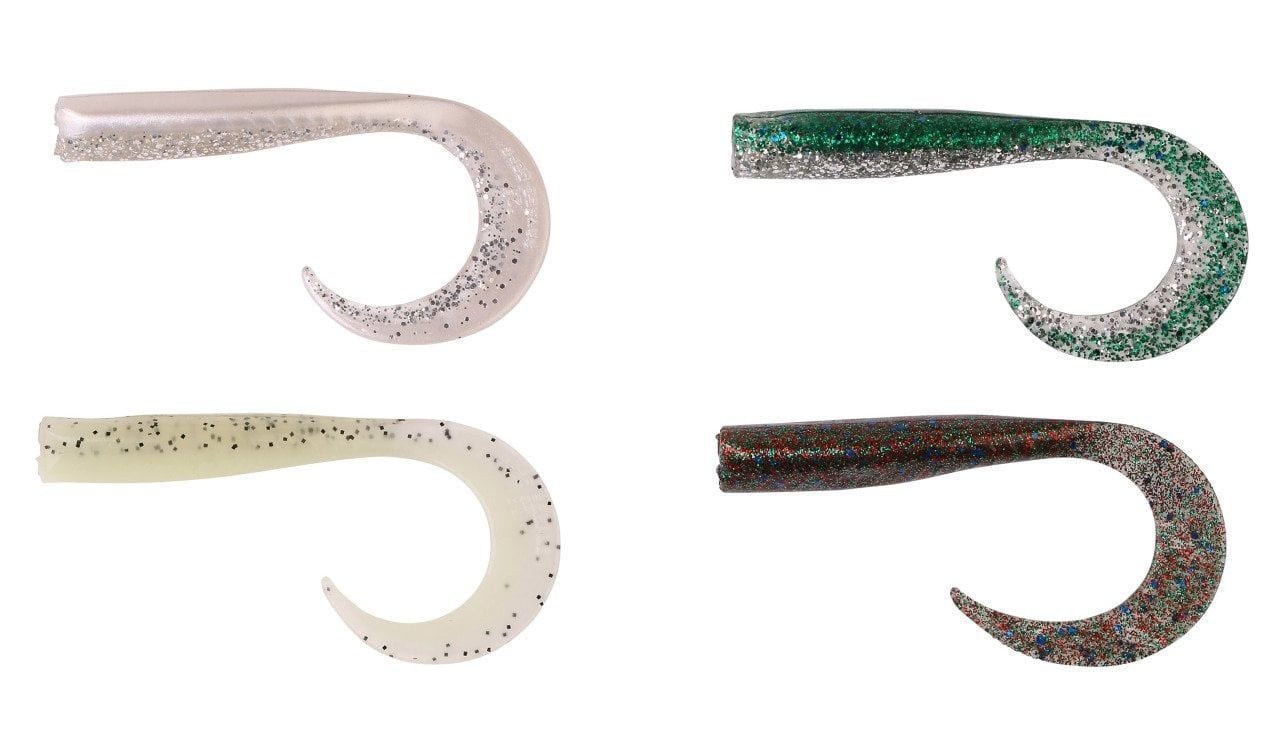 Savage gear LB Sandeel Curltail 14 cm 4 Adet Suni Yem Pearl Silver