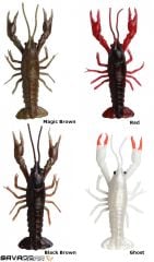 Savage gear LB 3D Crayfish 8 cm 4 gr F 4 Adet Suni Yem Ghost