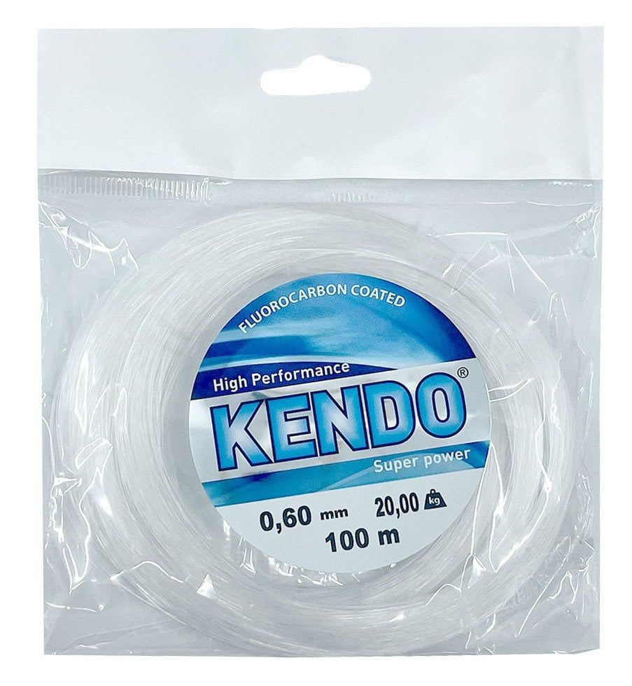 Kendo Premıum 100 mt Beyaz Poşet Misina 0,100 mm
