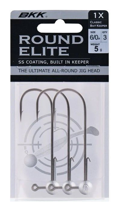 BKK Round Elite-Classic Bait Keeper Jighead 2 7gr