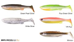 Savage gear LB 3D Fat Minnow T-Tail 10.5cm 11g Suni Yem Fluo Green Silver
