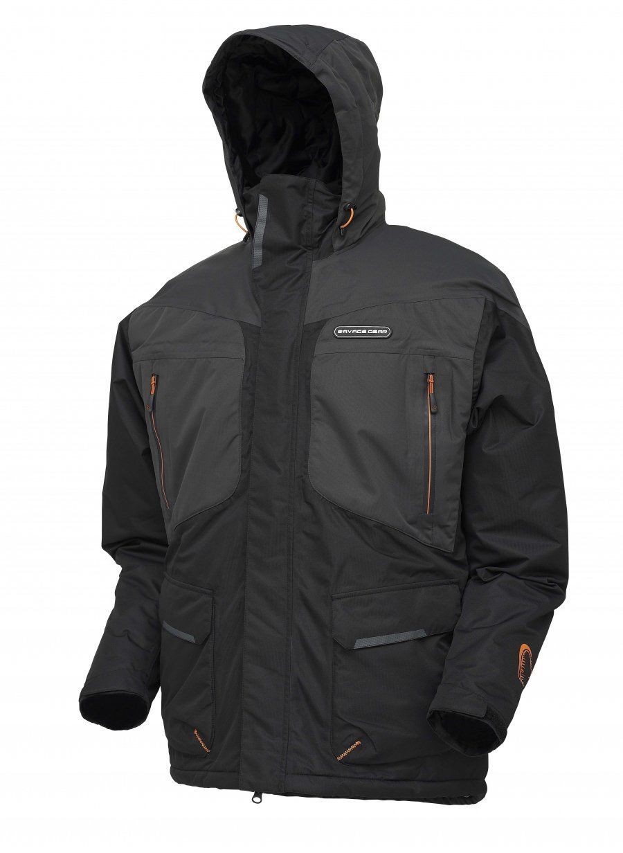 Savage Gear Heatlite Thermo Jacket Black Ink/Grey L