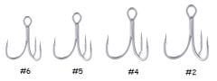 Savage Gear SGY 2X Trebles 8 Adet İğne #4
