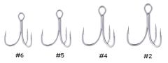Savage Gear SGY 2X Trebles 8 Adet İğne #6