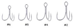 Savage Gear SGY 2X Trebles 8 Adet İğne #6