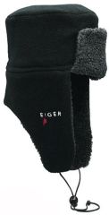 Eiger Fleece Korean Hat Black S/M