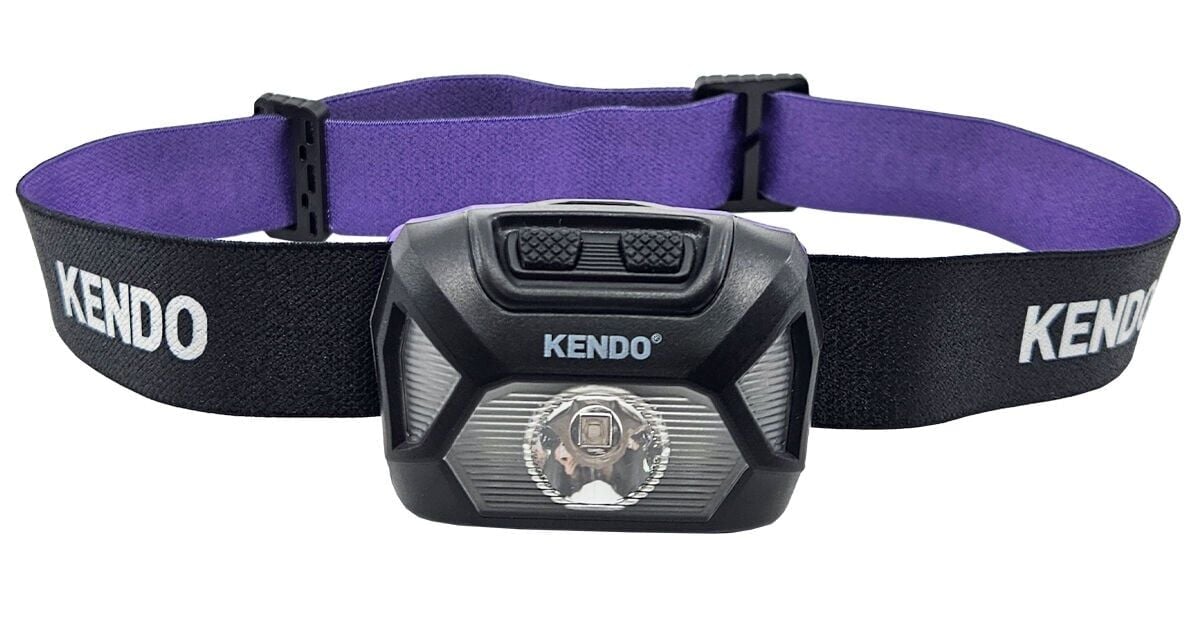 Kendo 100 Lümen UV LED Kafa Lambası