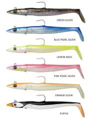Savage Gear Sandeel  V2 Big Game 21.5cm 140gr Sahte Balık Orange Glow