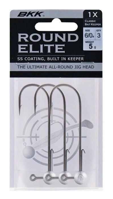 BKK Round Elite-Classic Bait Keeper Jighead 3/0 15gr