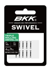 BKK Triple Rolling Swivel-32 1/0