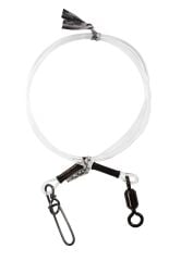 BKK Fluorocarbon leader-HD Stay Lock Snap 36 kg
