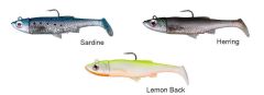 Savage gear 3D Sardine 2+1 8 cm #2 10 gr Suni Yem Lemon Back