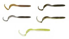 Savage gear LB Rib Worm 90 mm 10 Adet Suni Yem Chartreuse Pearl