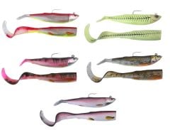 Savage gear Cutbait Herring Kit 20cm 270g Suni Yem Deciving 3D Burbot (Glow)
