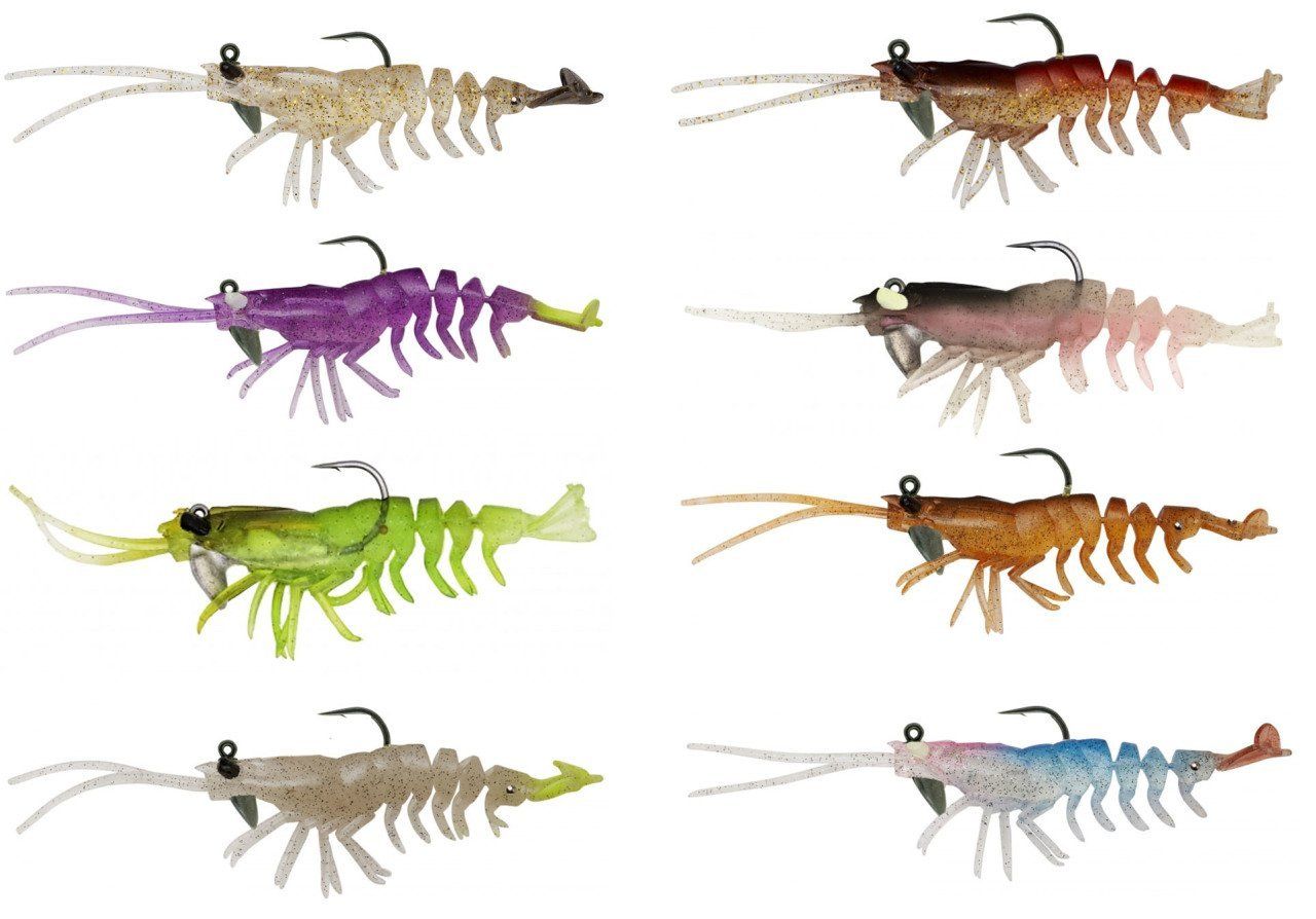 Savage Gear 3D Shrimp RTF 12.5 cm 14 gr 2 Adet Glow