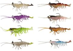 Savage Gear 3D Shrimp RTF 9 cm 7 gr Suni Yem 2 Adet Plum Chartreuse